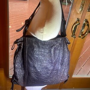 Kenneth Cole pebble leather handbag